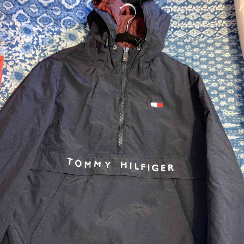 Tommy Hilfiger Taslan popover logo jacket